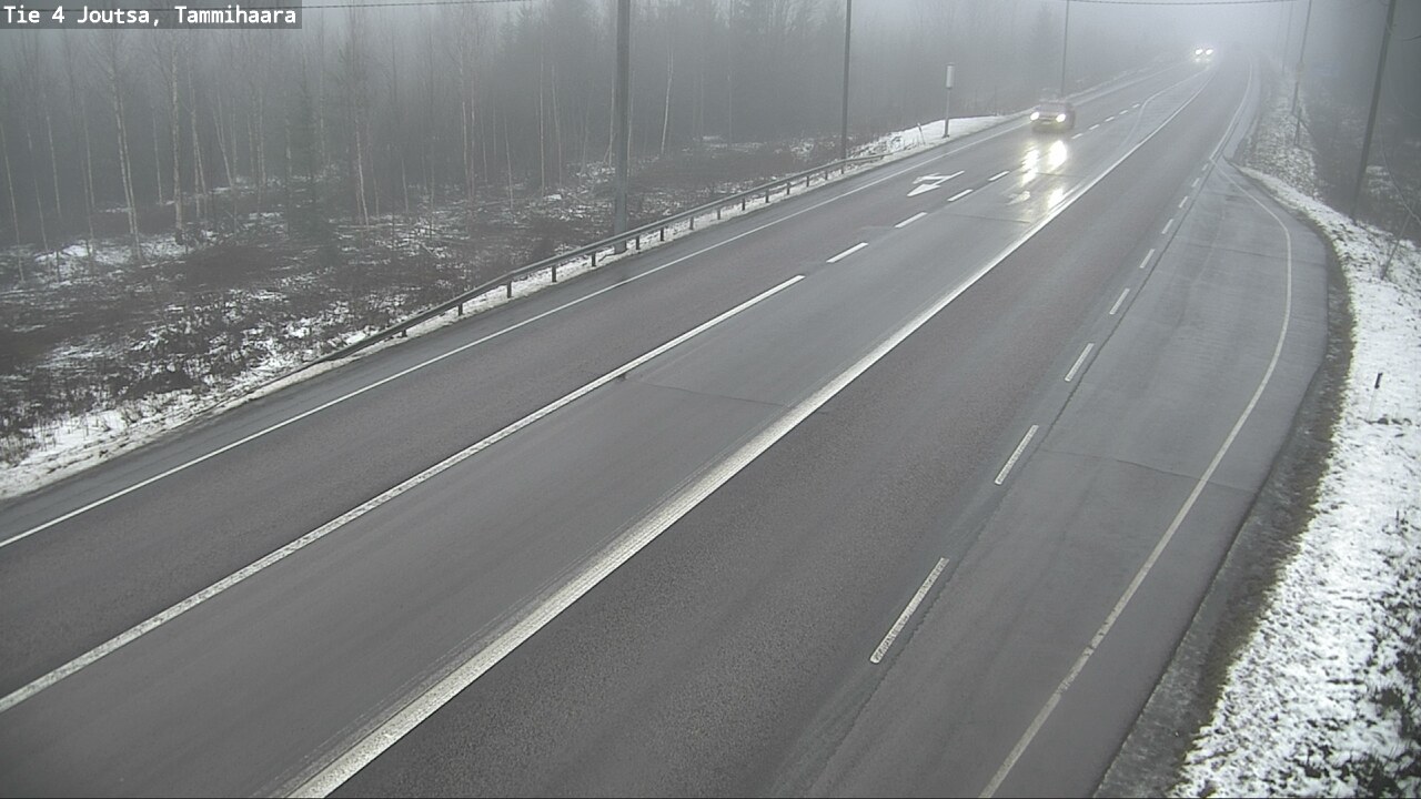 Weather Camera Image Väg 4 Joutsa, Tammilahti, Joutsa, Keski-Suomi