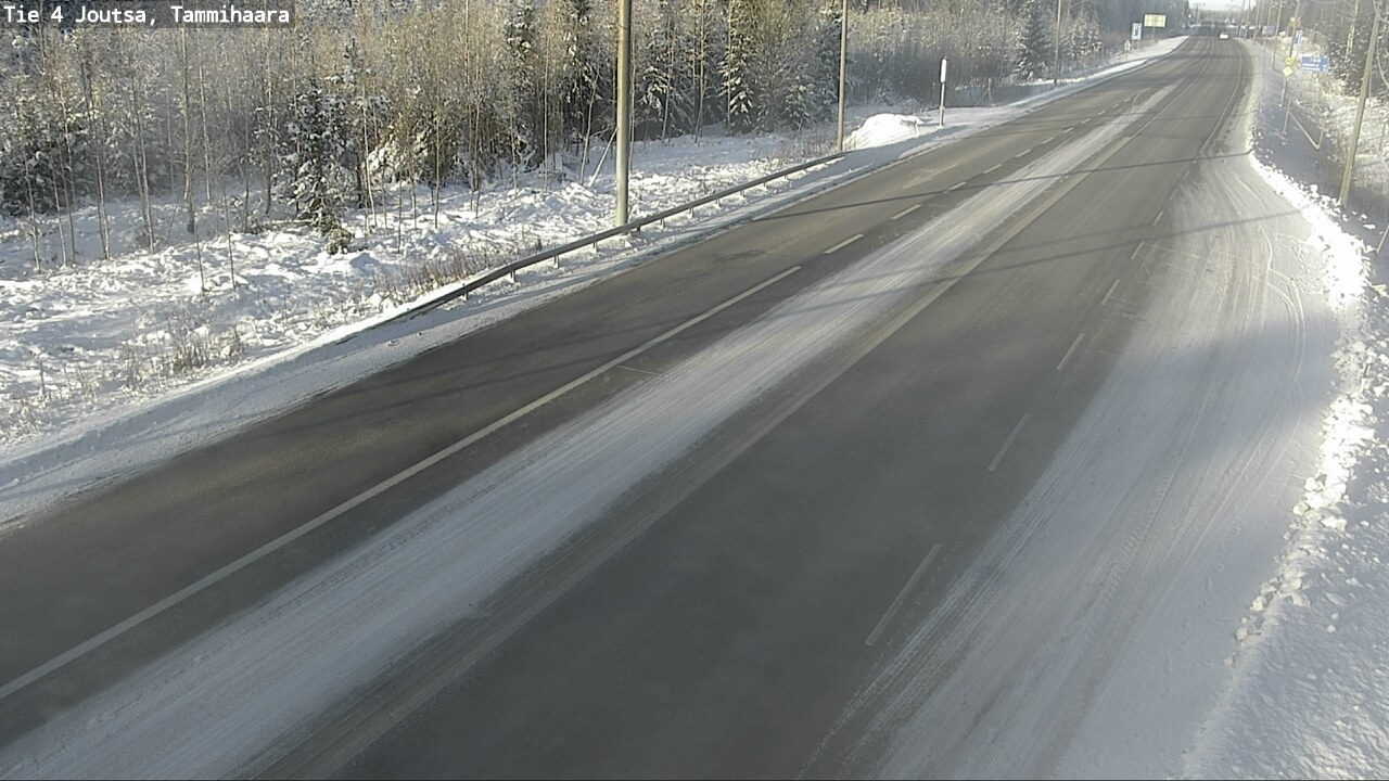 Weather Camera Image Väg 4 Joutsa, Tammilahti, Joutsa, Keski-Suomi