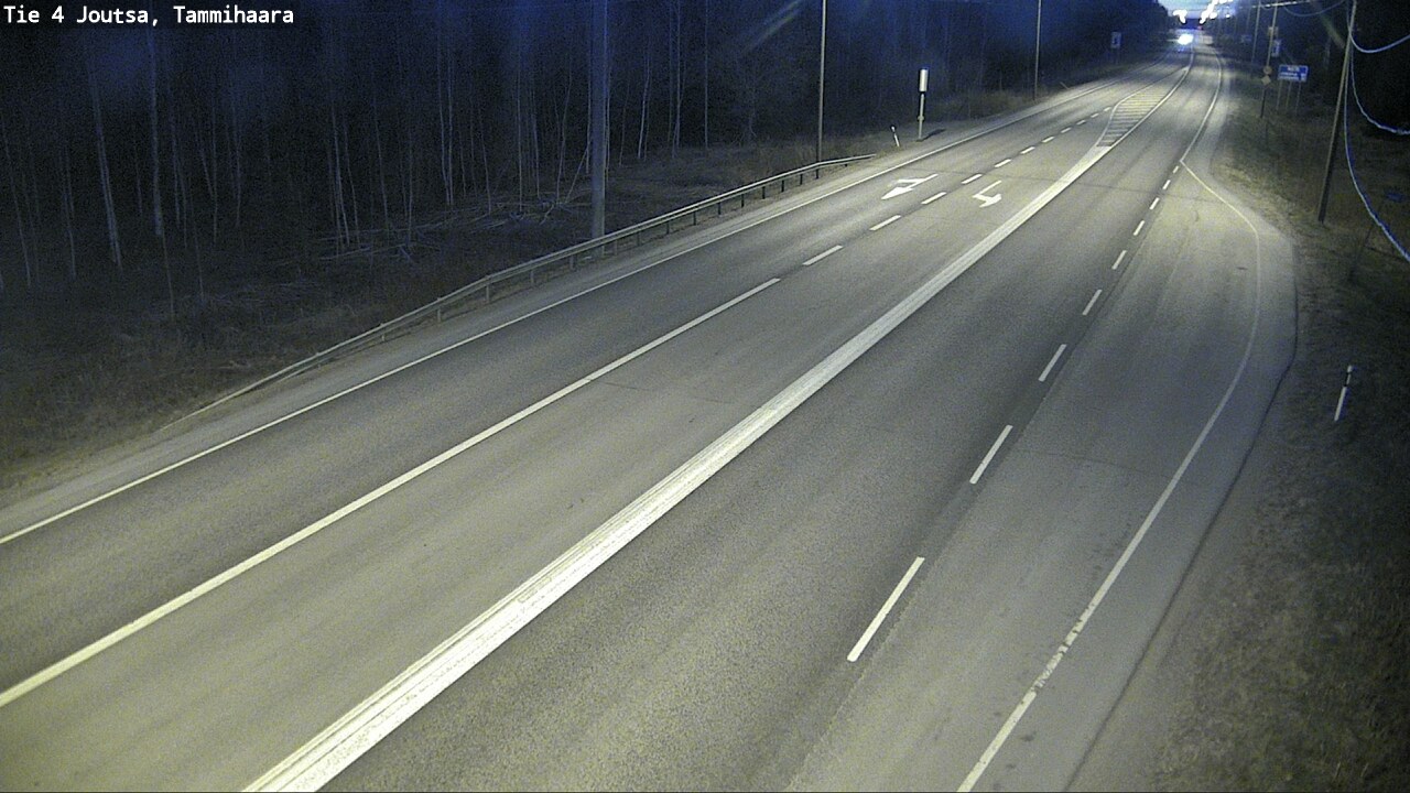 Weather Camera Image Väg 4 Joutsa, Tammilahti, Joutsa, Keski-Suomi
