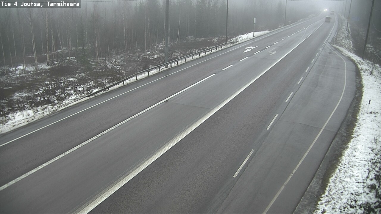Weather Camera Image Väg 4 Joutsa, Tammilahti, Joutsa, Keski-Suomi