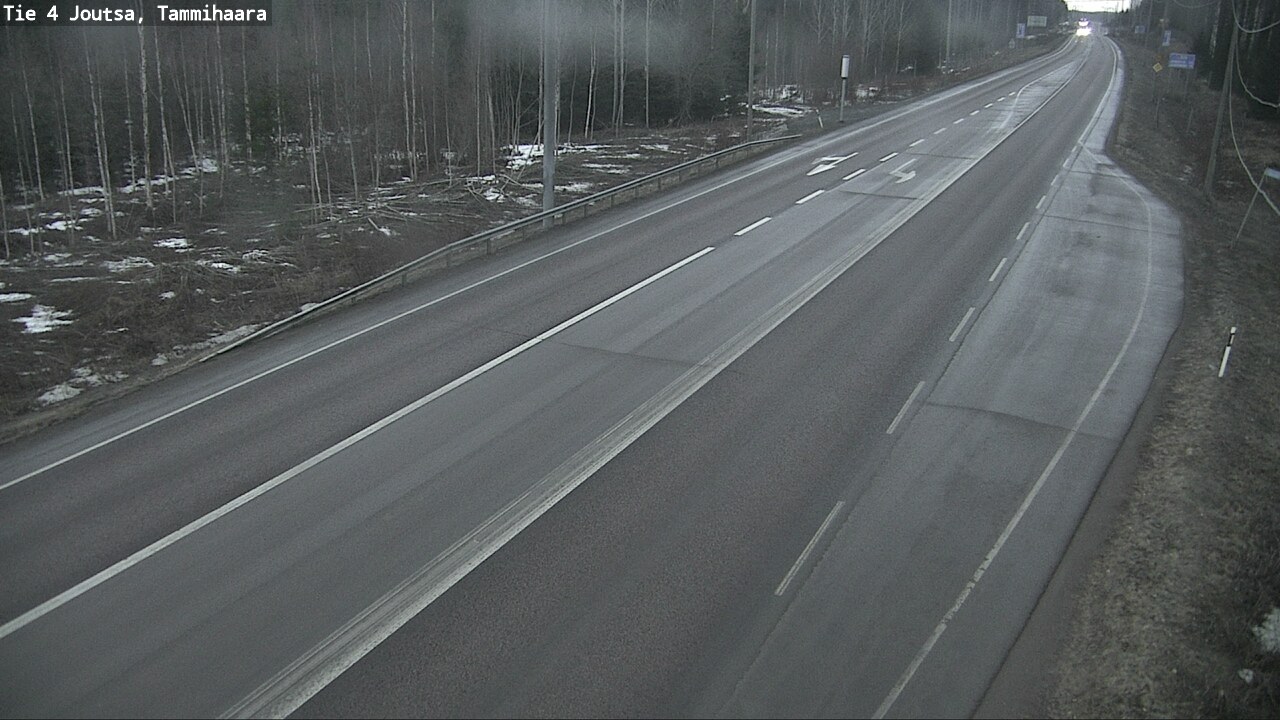 Weather Camera Image Road 4 Joutsa, Tammilahti, Joutsa, Keski-Suomi