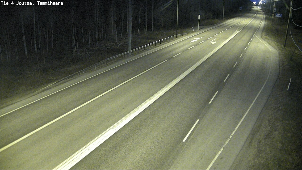 Weather Camera Image Road 4 Joutsa, Tammilahti, Joutsa, Keski-Suomi