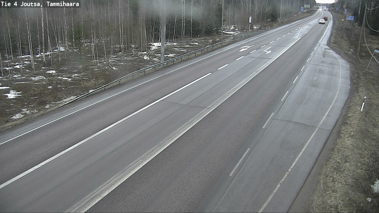 Weather Camera Image Road 4 Joutsa, Tammilahti, Joutsa, Keski-Suomi