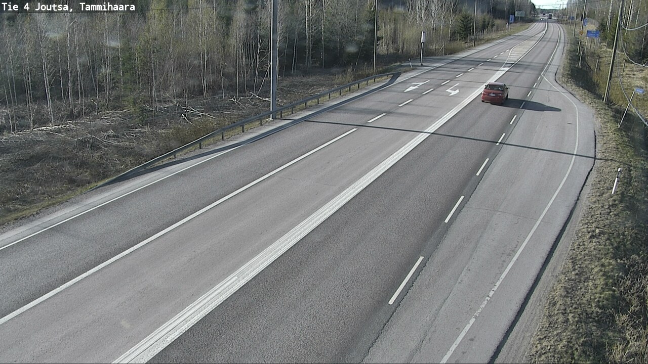 Weather Camera Image Väg 4 Joutsa, Tammilahti, Joutsa, Keski-Suomi