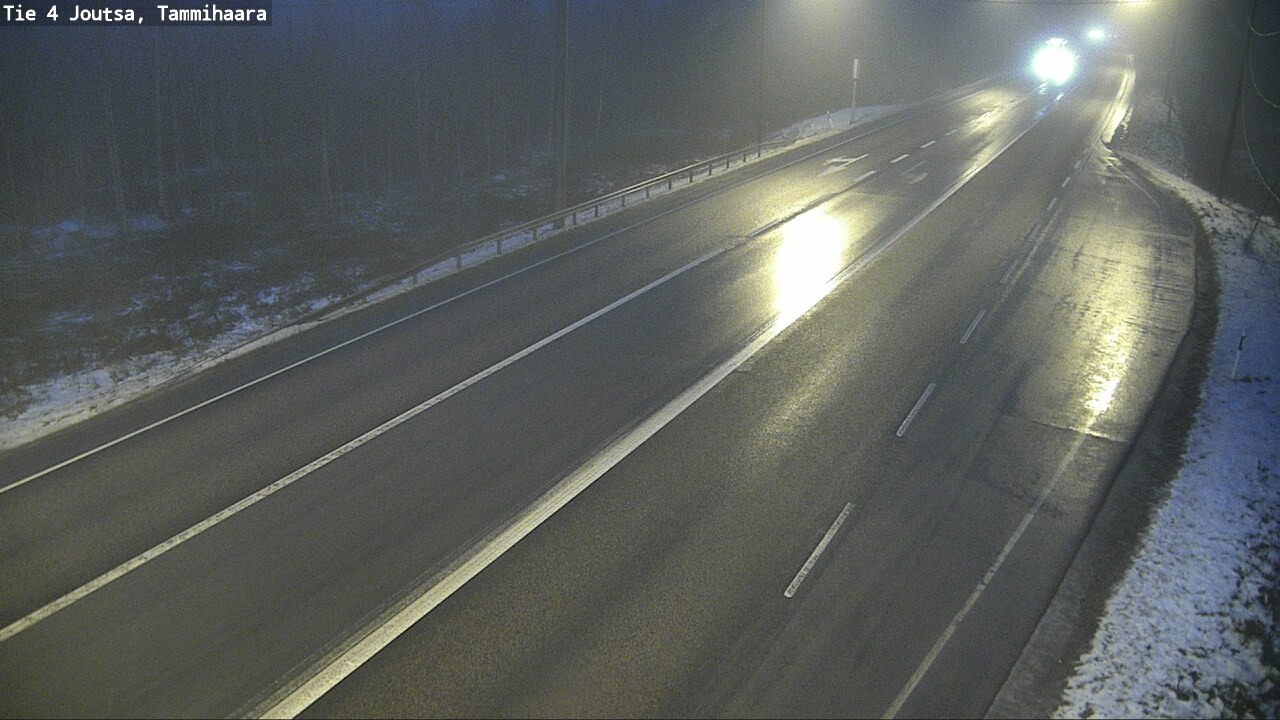 Weather Camera Image Väg 4 Joutsa, Tammilahti, Joutsa, Keski-Suomi