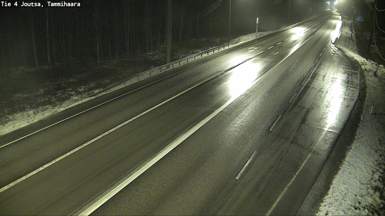 Weather Camera Image Väg 4 Joutsa, Tammilahti, Joutsa, Keski-Suomi