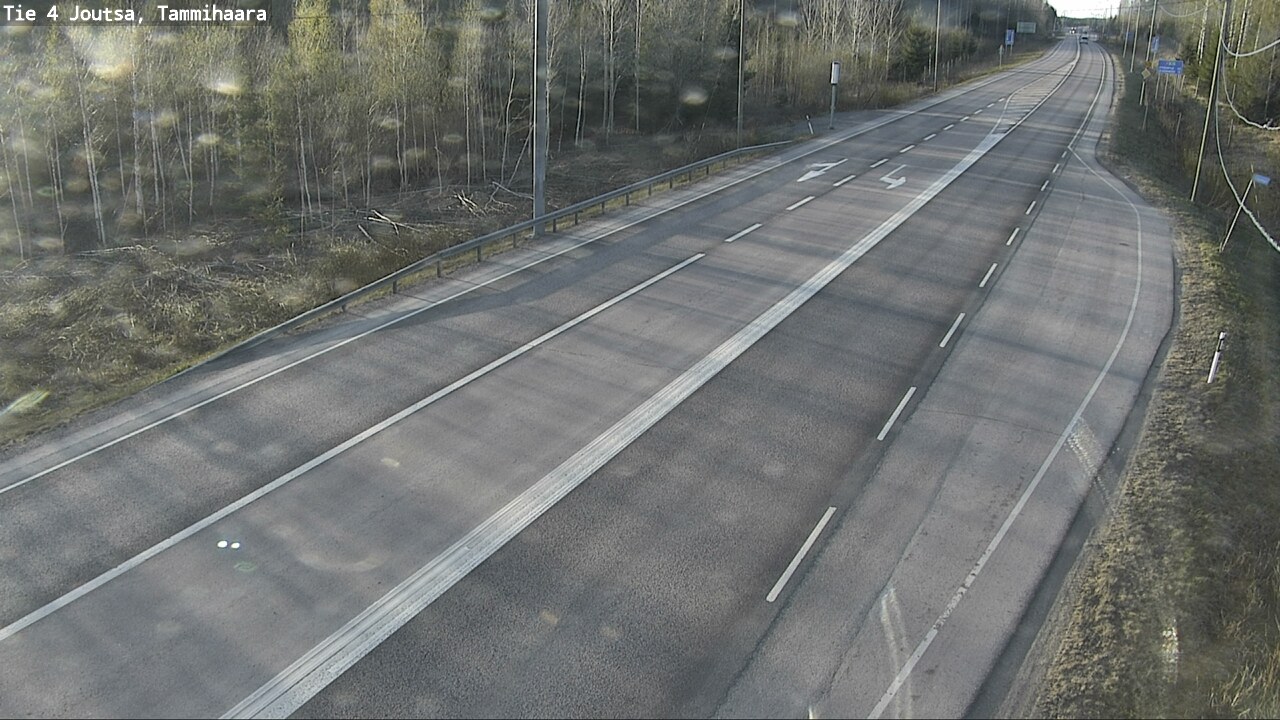 Weather Camera Image Väg 4 Joutsa, Tammilahti, Joutsa, Keski-Suomi