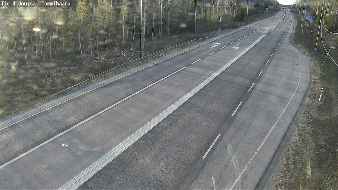Weather Camera Image Väg 4 Joutsa, Tammilahti, Joutsa, Keski-Suomi