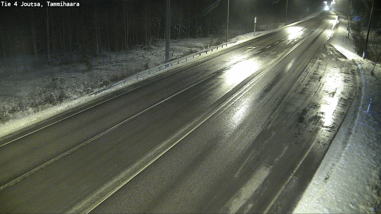 Weather Camera Image Väg 4 Joutsa, Tammilahti, Joutsa, Keski-Suomi