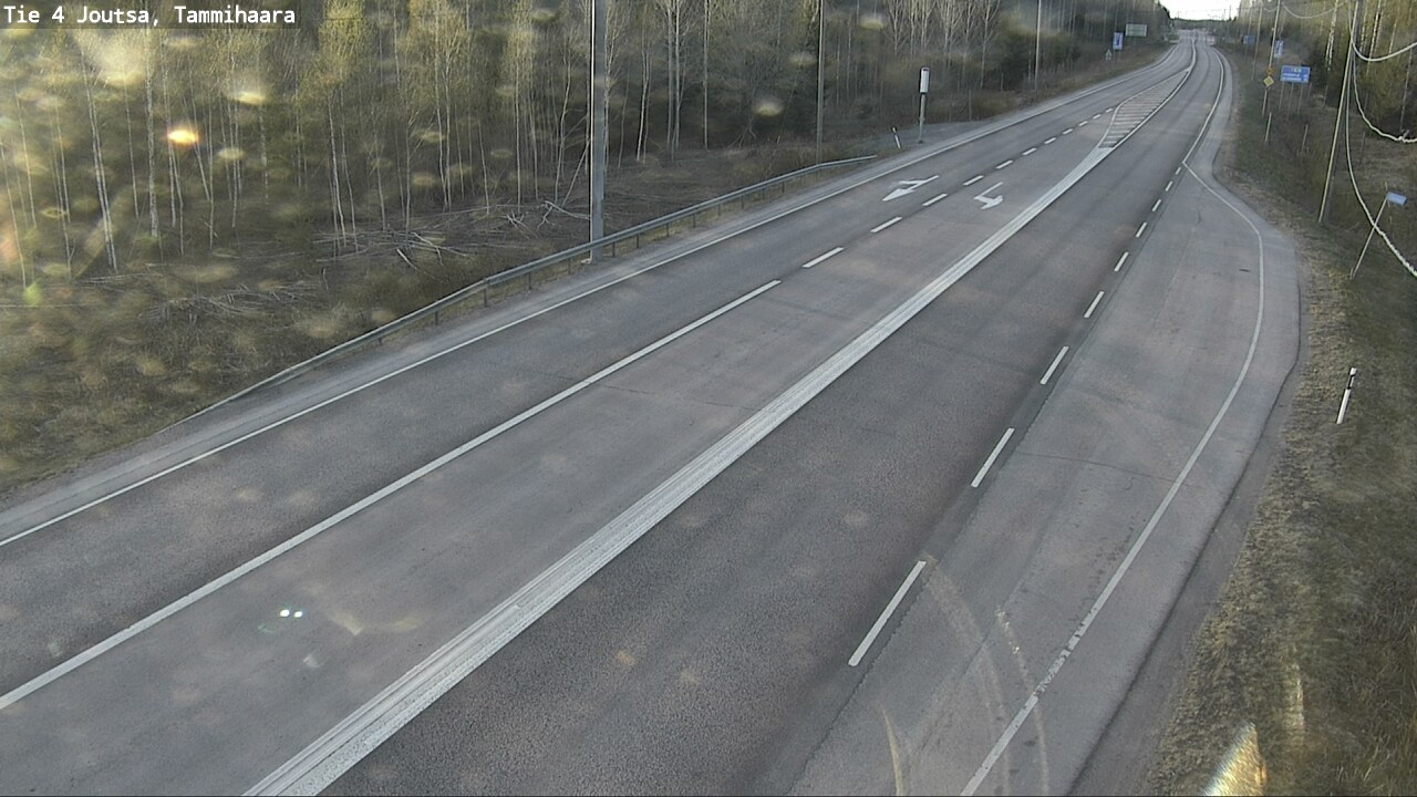 Weather Camera Image Väg 4 Joutsa, Tammilahti, Joutsa, Keski-Suomi