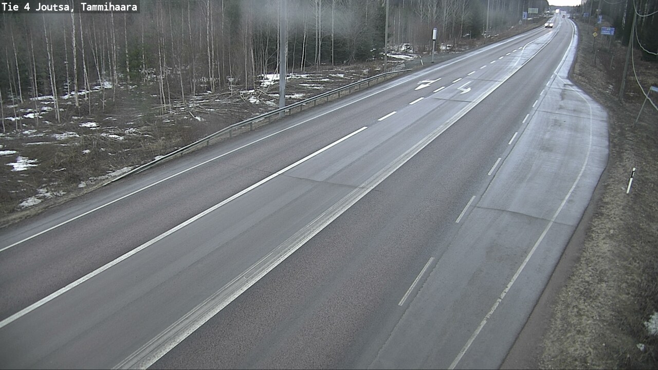 Weather Camera Image Road 4 Joutsa, Tammilahti, Joutsa, Keski-Suomi
