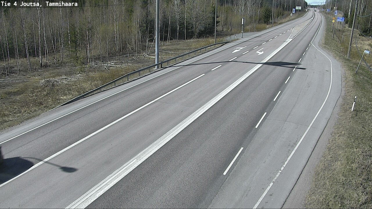 Weather Camera Image Väg 4 Joutsa, Tammilahti, Joutsa, Keski-Suomi