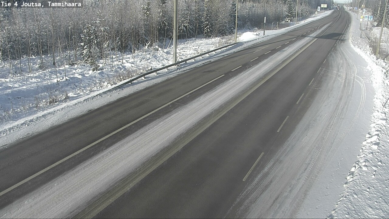 Weather Camera Image Väg 4 Joutsa, Tammilahti, Joutsa, Keski-Suomi