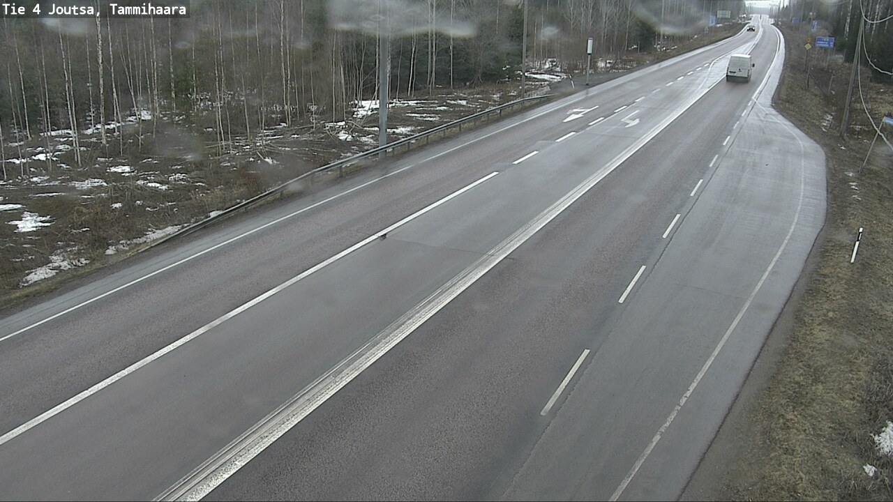 Weather Camera Image Väg 4 Joutsa, Tammilahti, Joutsa, Keski-Suomi