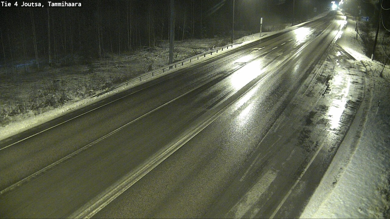 Weather Camera Image Väg 4 Joutsa, Tammilahti, Joutsa, Keski-Suomi