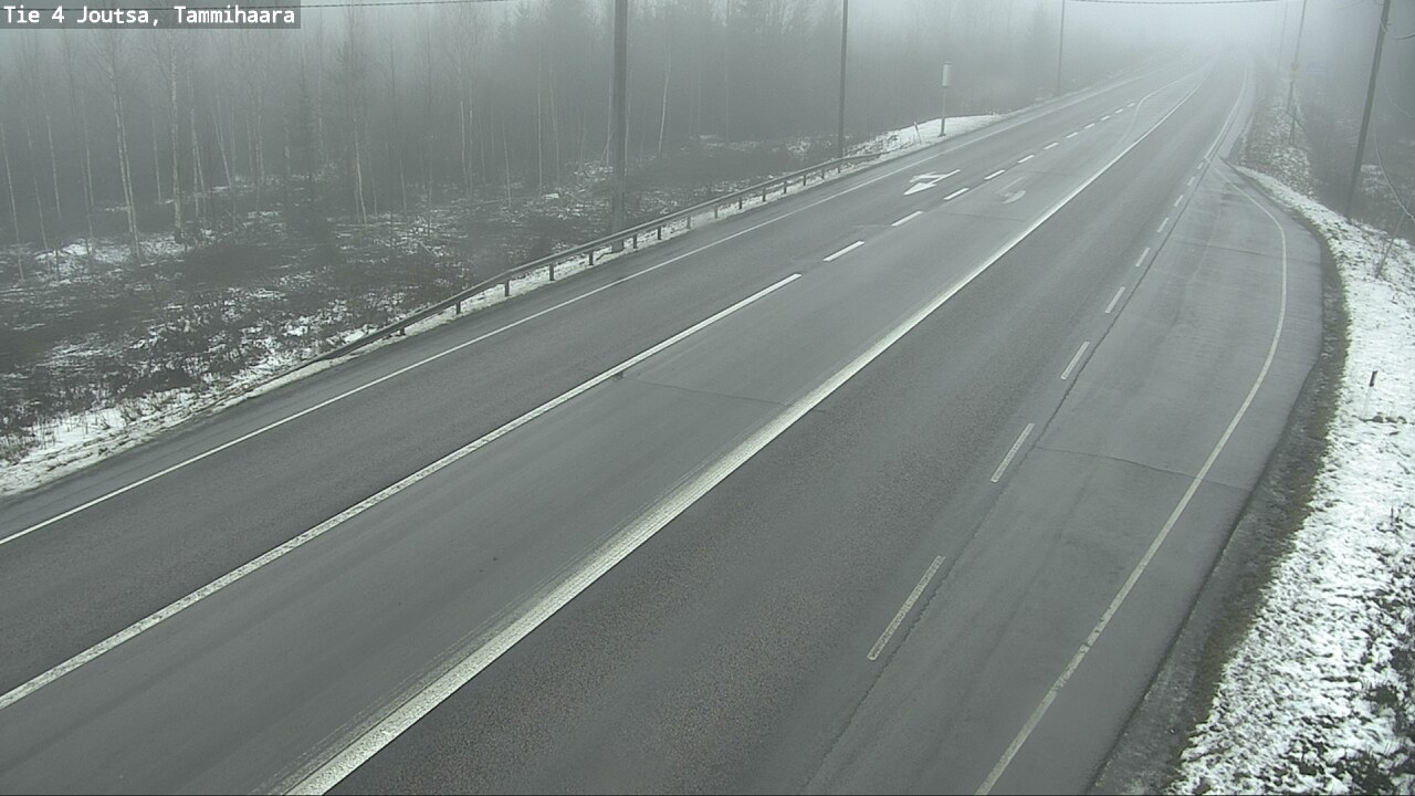 Weather Camera Image Väg 4 Joutsa, Tammilahti, Joutsa, Keski-Suomi