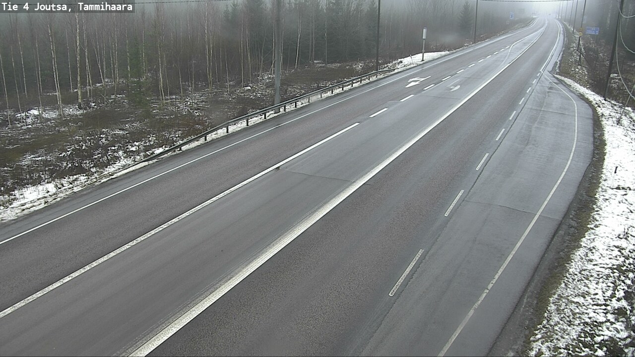 Weather Camera Image Road 4 Joutsa, Tammilahti, Joutsa, Keski-Suomi