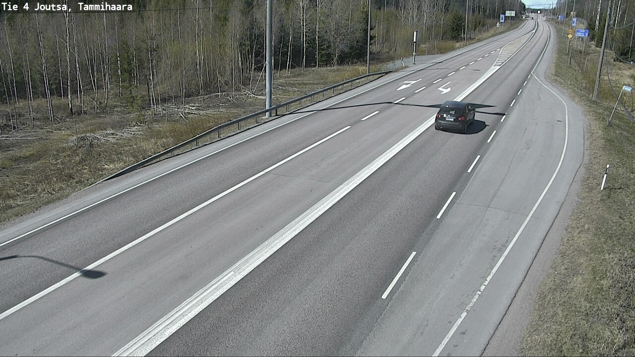 Weather Camera Image Väg 4 Joutsa, Tammilahti, Joutsa, Keski-Suomi