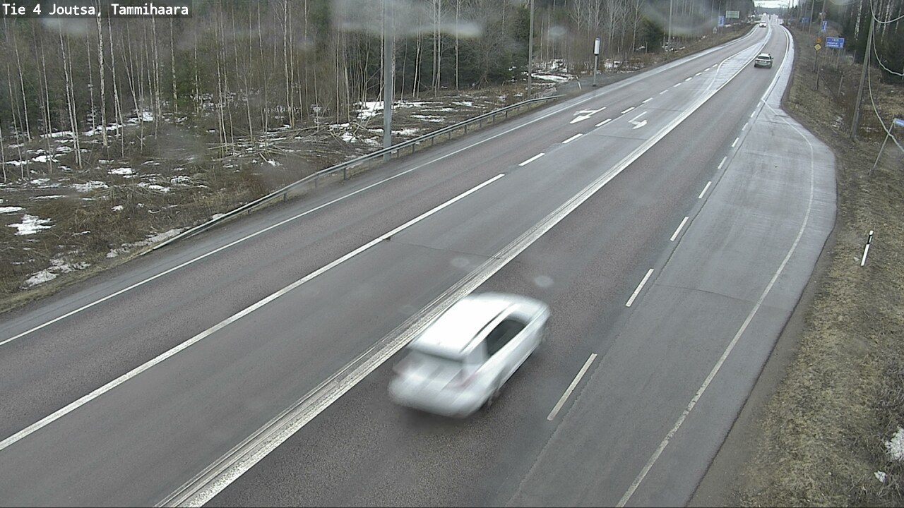 Weather Camera Image Väg 4 Joutsa, Tammilahti, Joutsa, Keski-Suomi