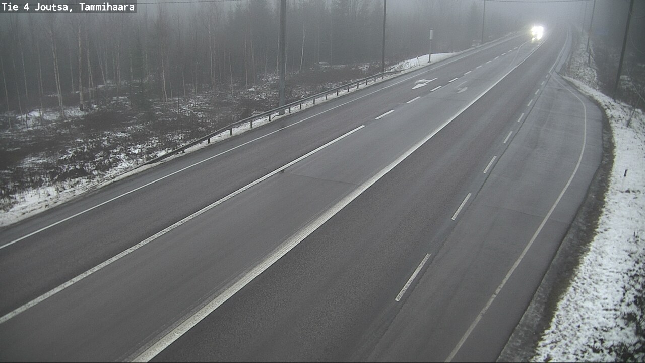 Weather Camera Image Väg 4 Joutsa, Tammilahti, Joutsa, Keski-Suomi