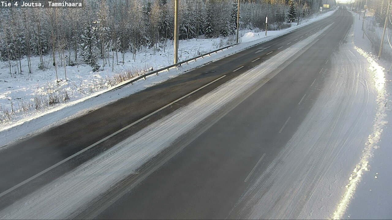 Weather Camera Image Väg 4 Joutsa, Tammilahti, Joutsa, Keski-Suomi