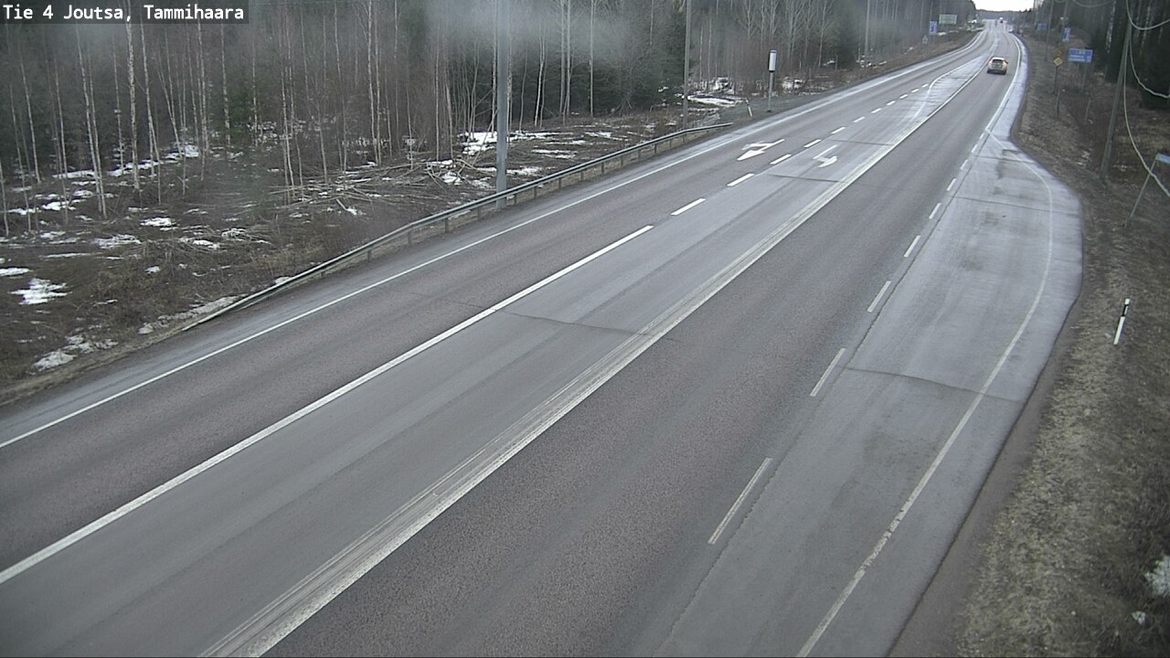 Weather Camera Image Road 4 Joutsa, Tammilahti, Joutsa, Keski-Suomi