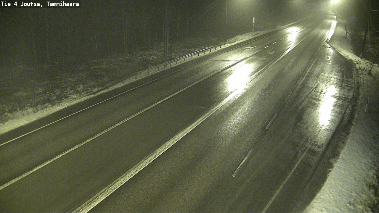 Weather Camera Image Väg 4 Joutsa, Tammilahti, Joutsa, Keski-Suomi