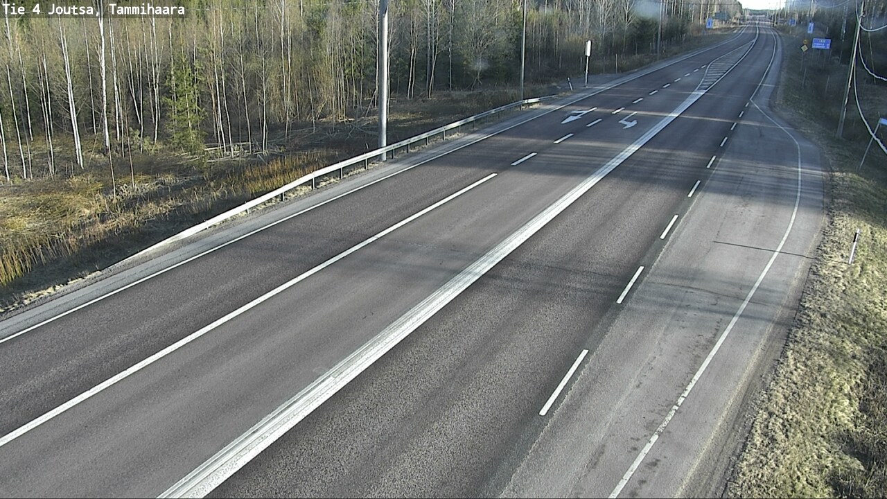 Weather Camera Image Väg 4 Joutsa, Tammilahti, Joutsa, Keski-Suomi