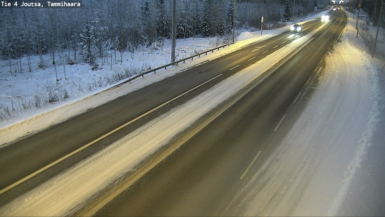 Weather Camera Image Väg 4 Joutsa, Tammilahti, Joutsa, Keski-Suomi