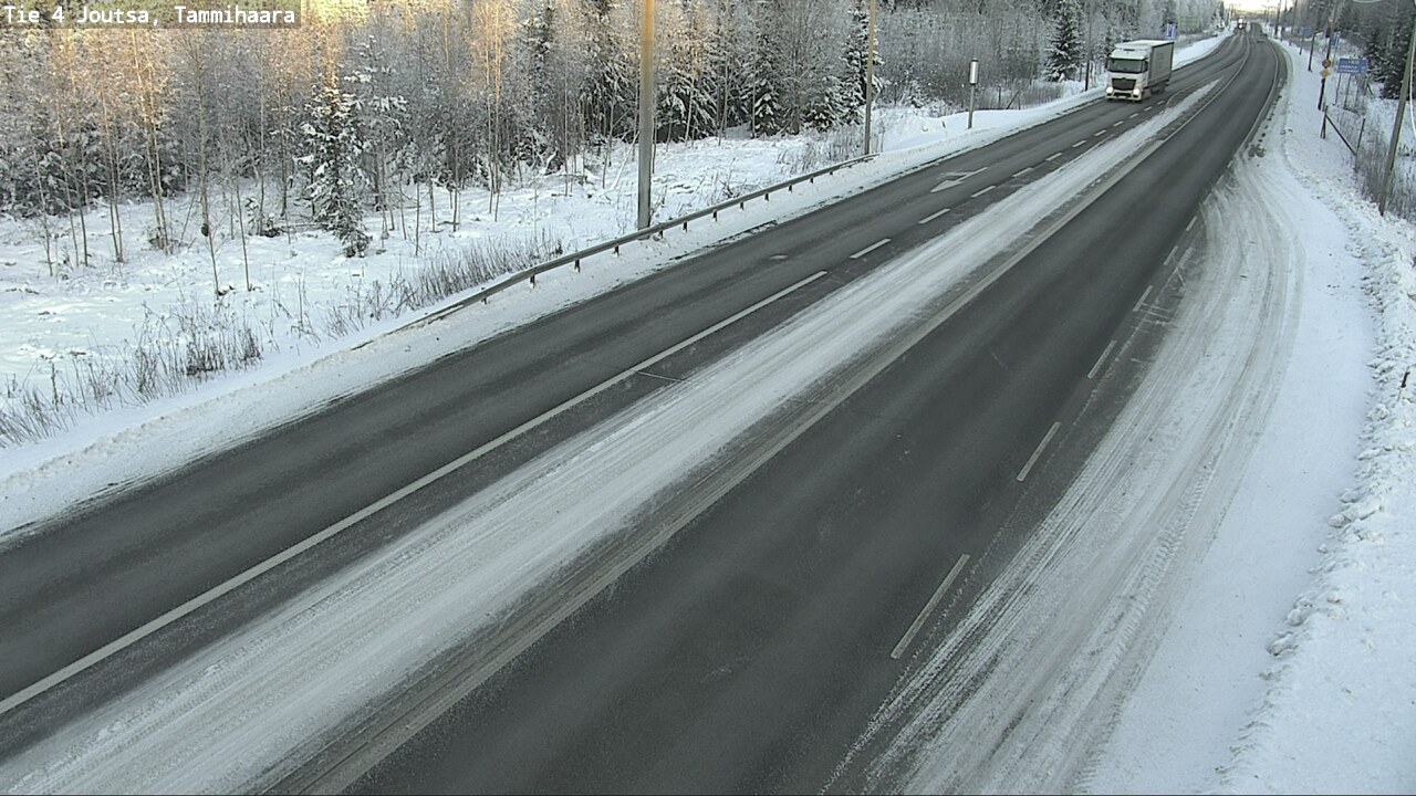 Weather Camera Image Väg 4 Joutsa, Tammilahti, Joutsa, Keski-Suomi