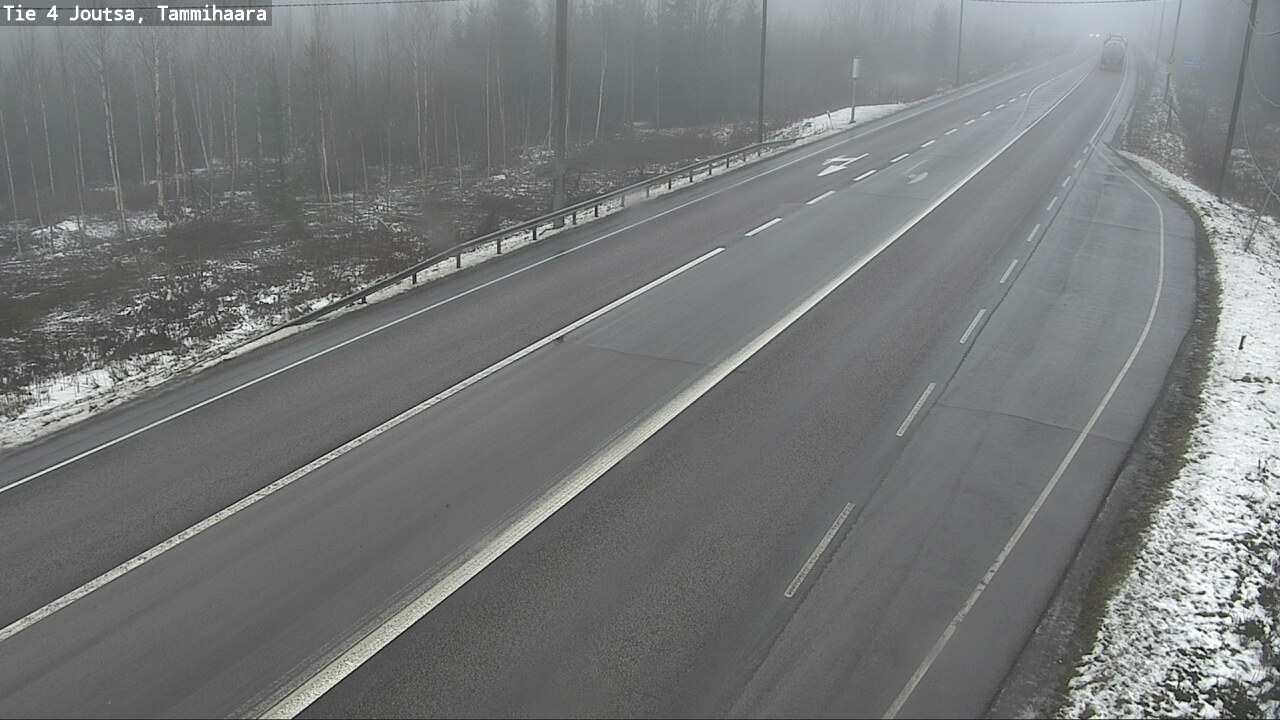 Weather Camera Image Väg 4 Joutsa, Tammilahti, Joutsa, Keski-Suomi