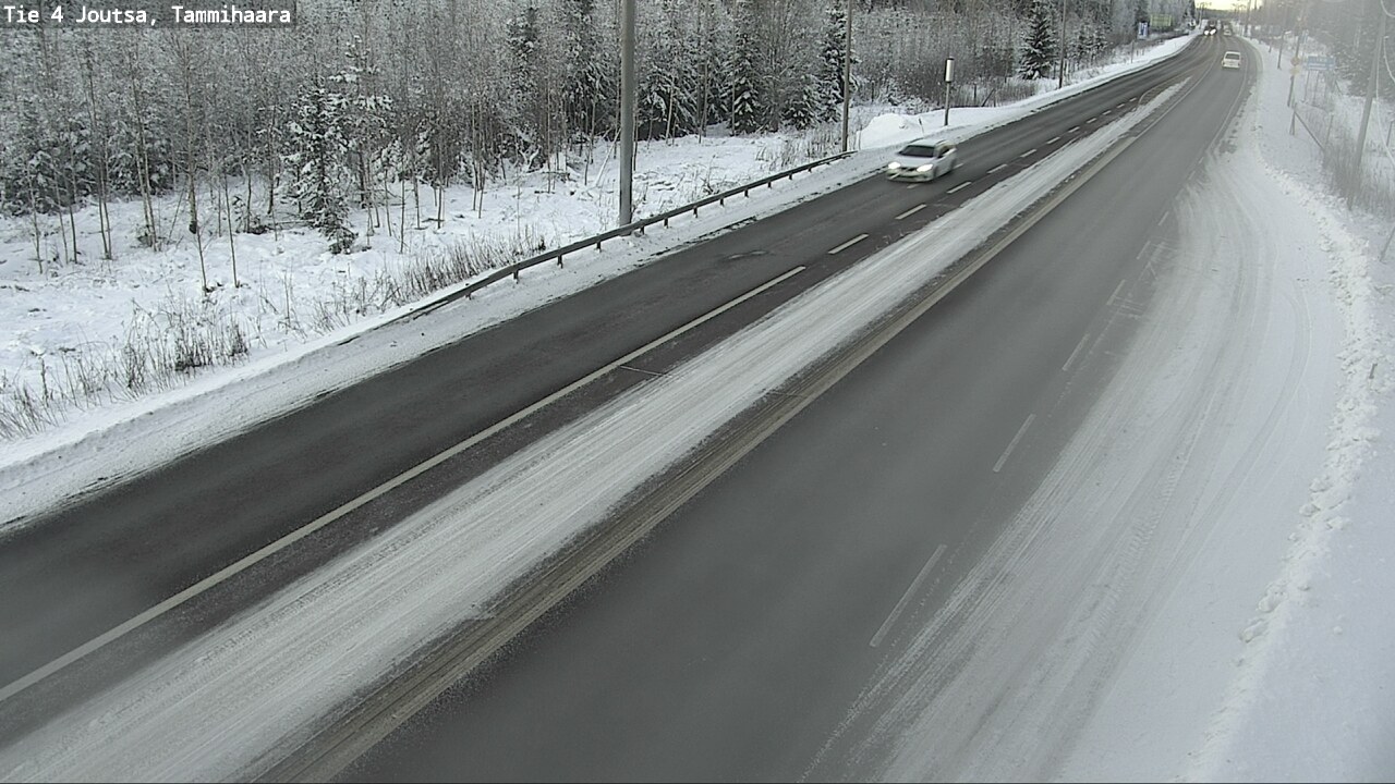 Weather Camera Image Väg 4 Joutsa, Tammilahti, Joutsa, Keski-Suomi