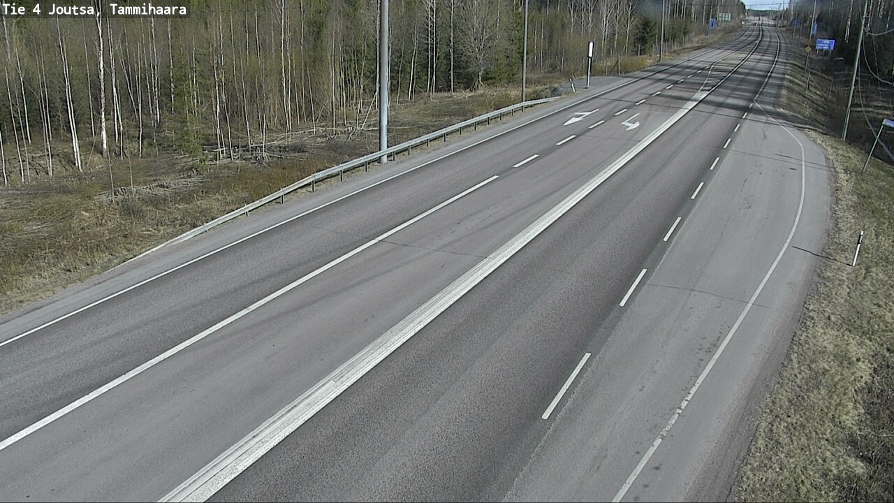 Weather Camera Image Väg 4 Joutsa, Tammilahti, Joutsa, Keski-Suomi