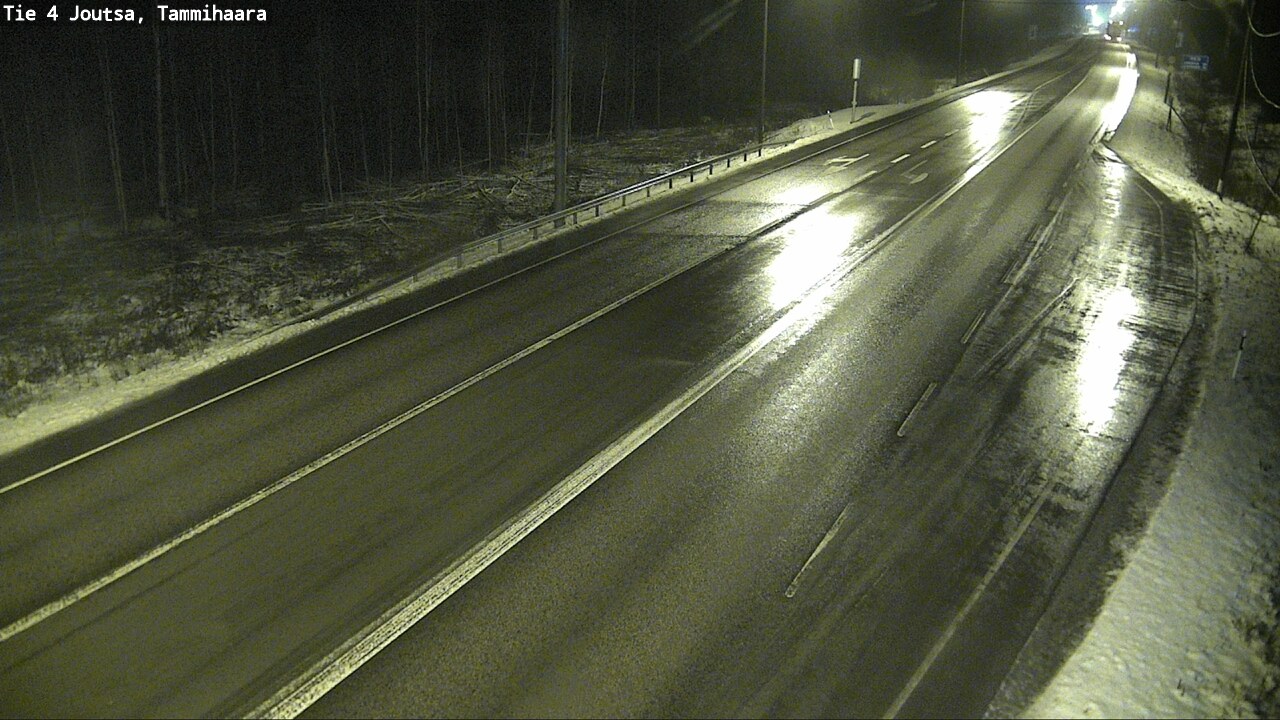 Weather Camera Image Väg 4 Joutsa, Tammilahti, Joutsa, Keski-Suomi