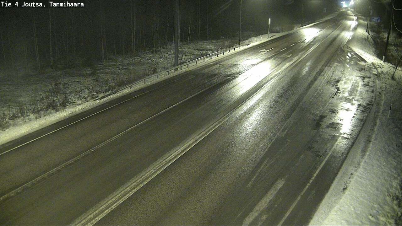 Weather Camera Image Väg 4 Joutsa, Tammilahti, Joutsa, Keski-Suomi