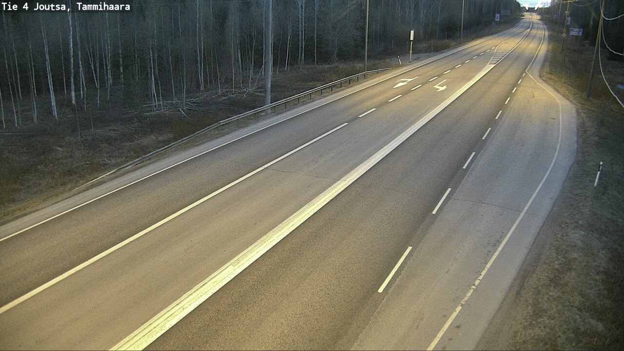 Weather Camera Image Road 4 Joutsa, Tammilahti, Joutsa, Keski-Suomi