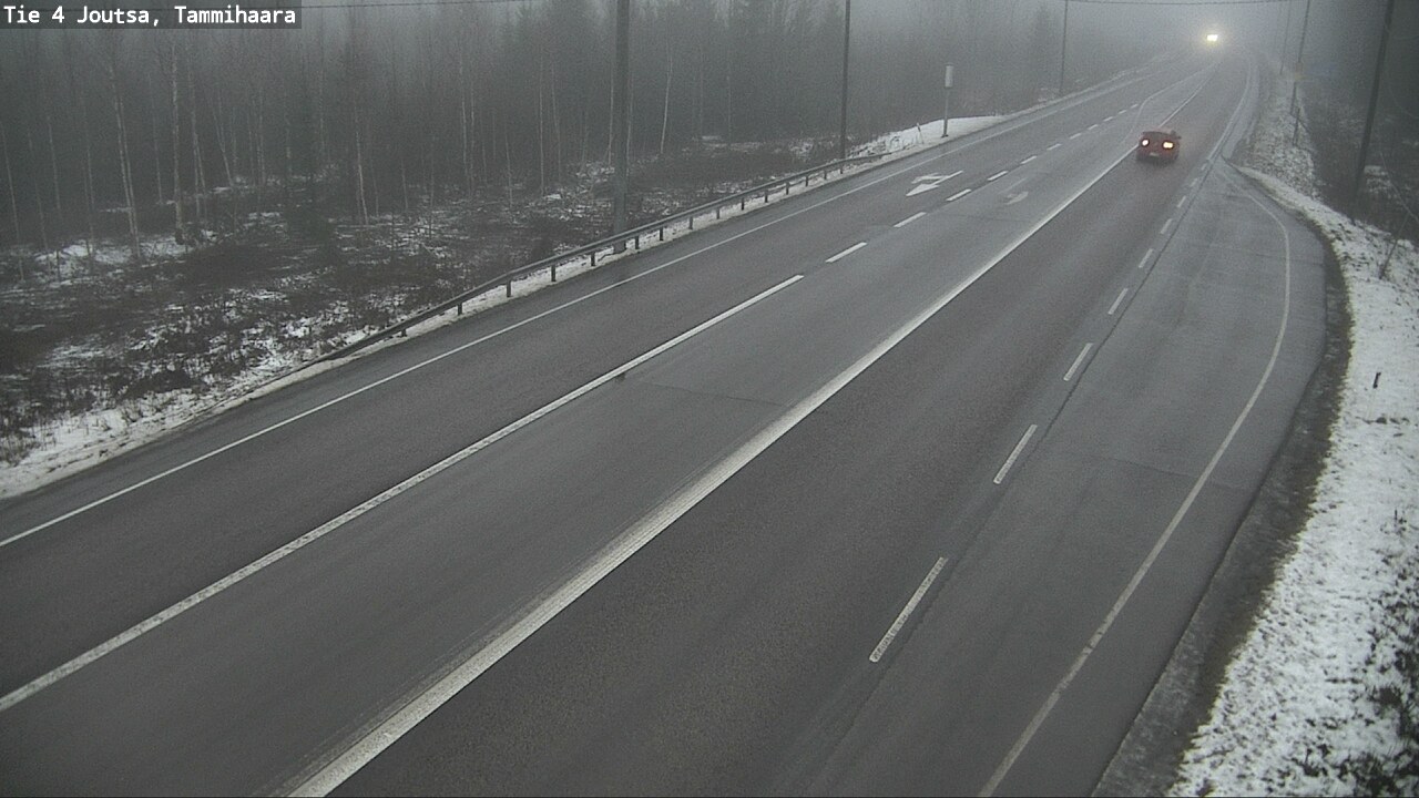 Weather Camera Image Väg 4 Joutsa, Tammilahti, Joutsa, Keski-Suomi