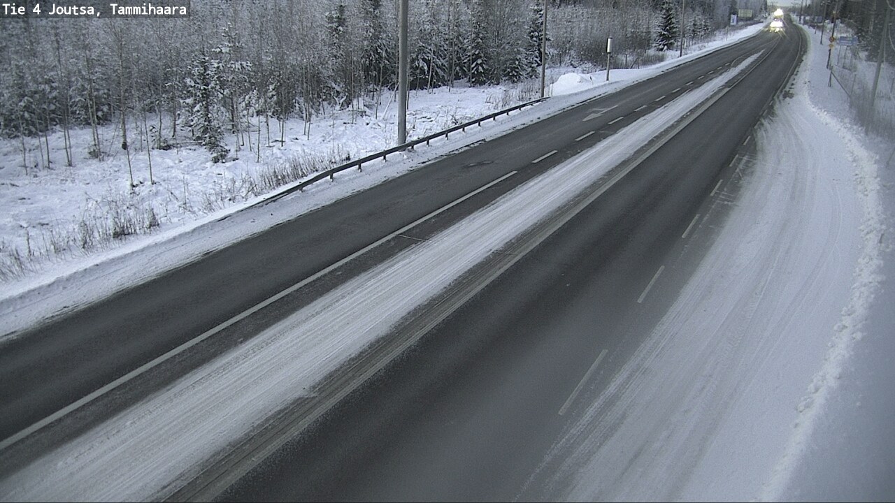 Weather Camera Image Väg 4 Joutsa, Tammilahti, Joutsa, Keski-Suomi