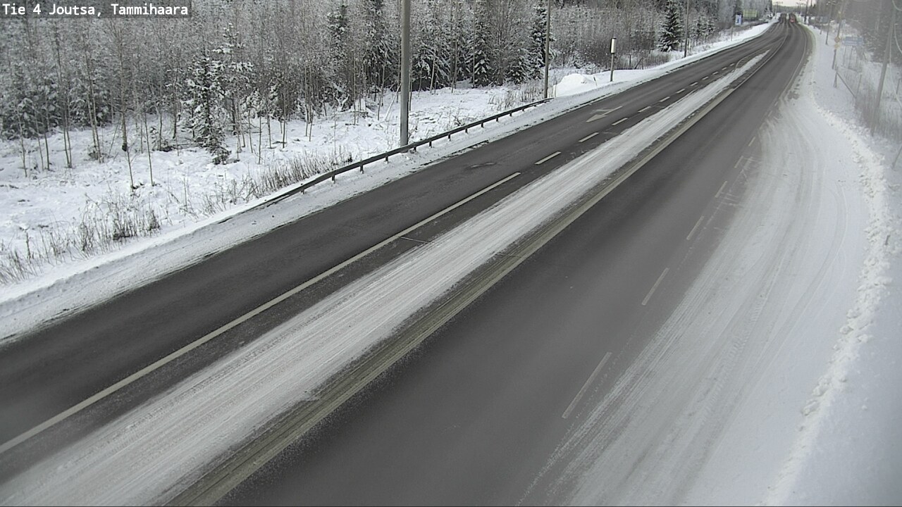 Weather Camera Image Väg 4 Joutsa, Tammilahti, Joutsa, Keski-Suomi