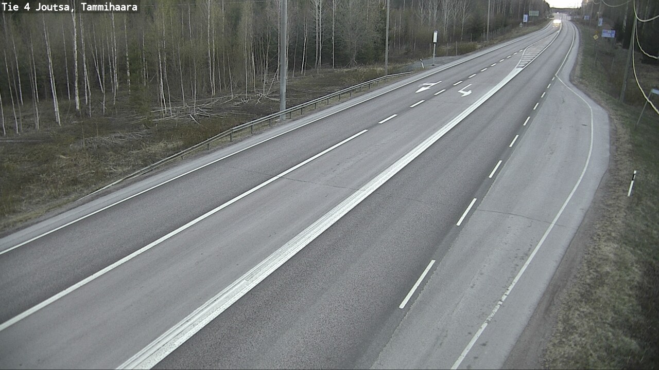 Weather Camera Image Road 4 Joutsa, Tammilahti, Joutsa, Keski-Suomi