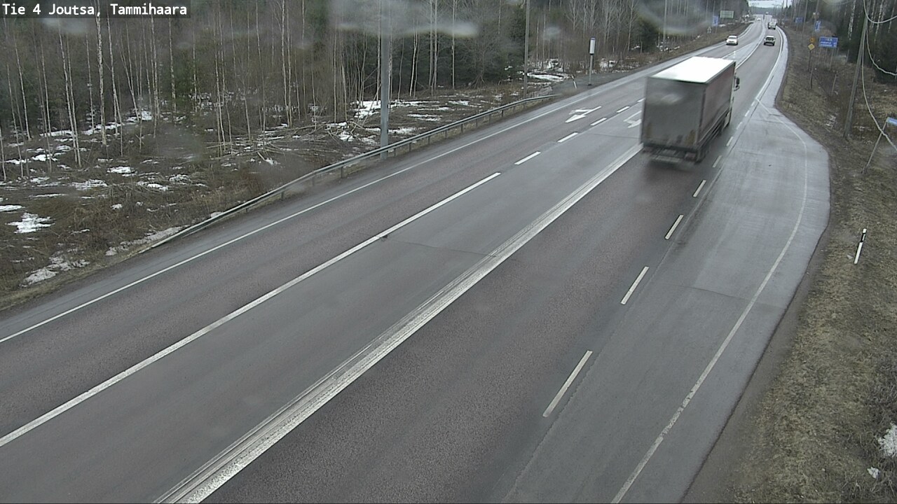 Weather Camera Image Väg 4 Joutsa, Tammilahti, Joutsa, Keski-Suomi