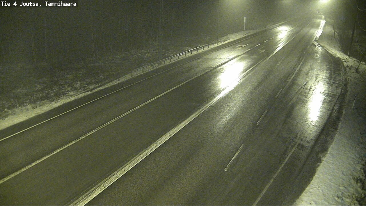 Weather Camera Image Väg 4 Joutsa, Tammilahti, Joutsa, Keski-Suomi