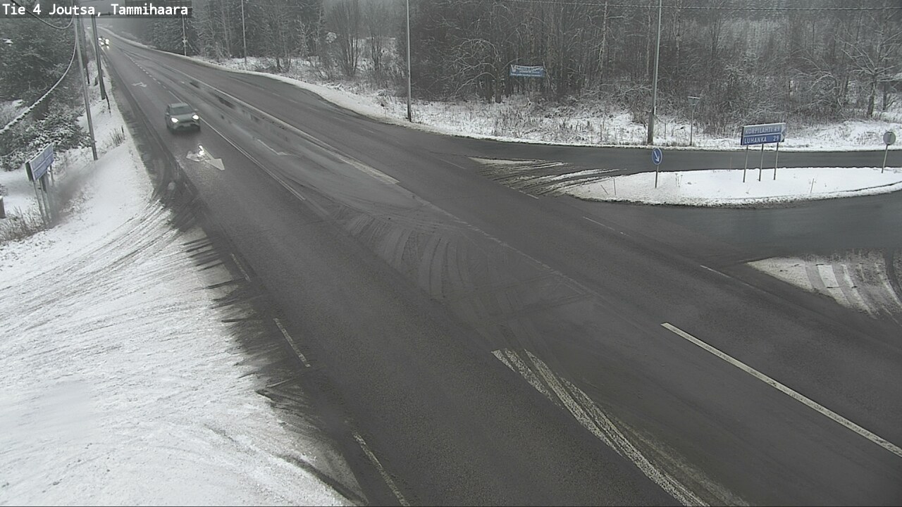 Weather Camera Image Väg 4 Joutsa, Tammilahti, Joutsa, Keski-Suomi