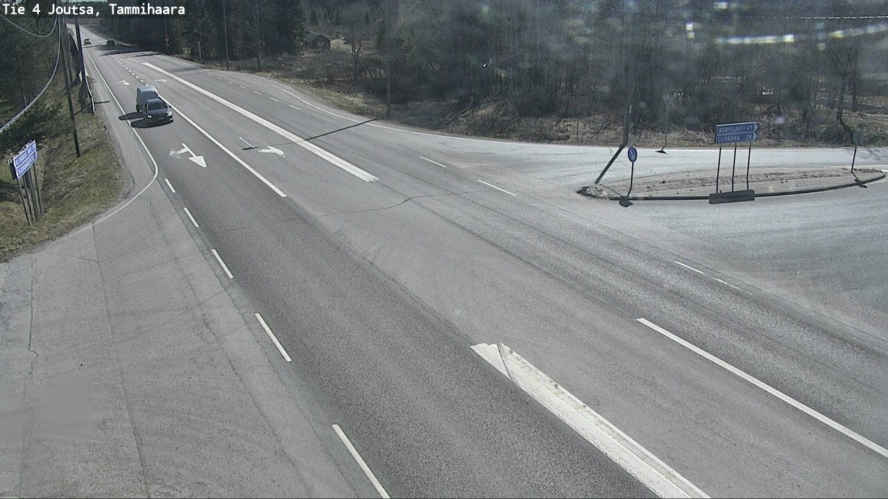 Weather Camera Image Väg 4 Joutsa, Tammilahti, Joutsa, Keski-Suomi