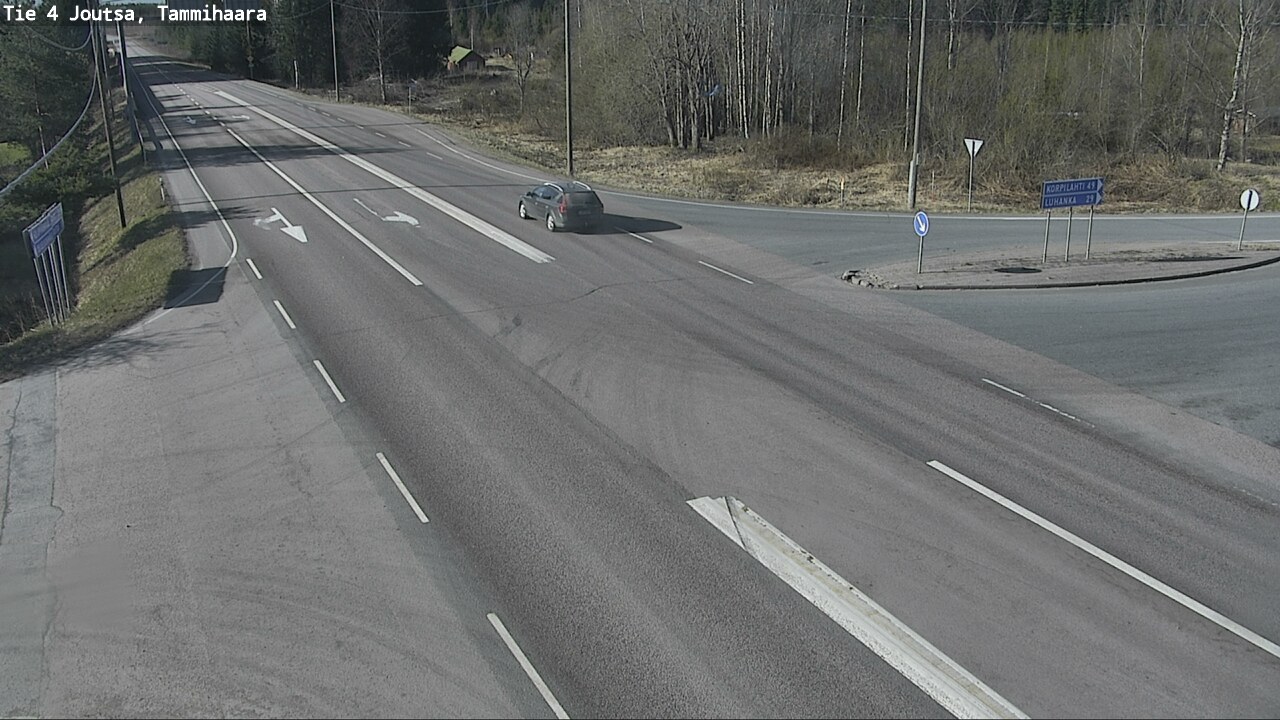 Weather Camera Image Väg 4 Joutsa, Tammilahti, Joutsa, Keski-Suomi