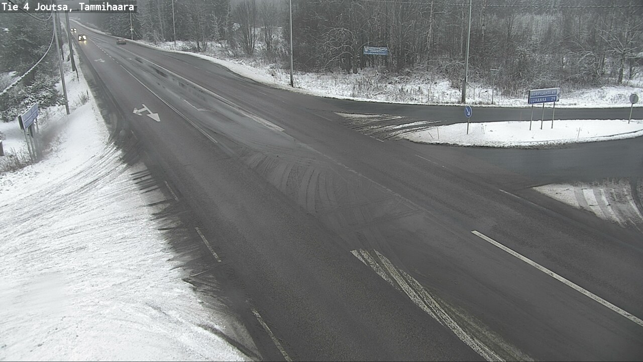 Weather Camera Image Väg 4 Joutsa, Tammilahti, Joutsa, Keski-Suomi