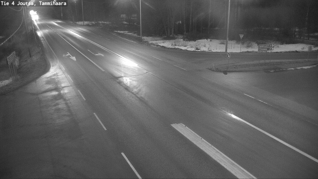 Weather Camera Image Road 4 Joutsa, Tammilahti, Joutsa, Keski-Suomi