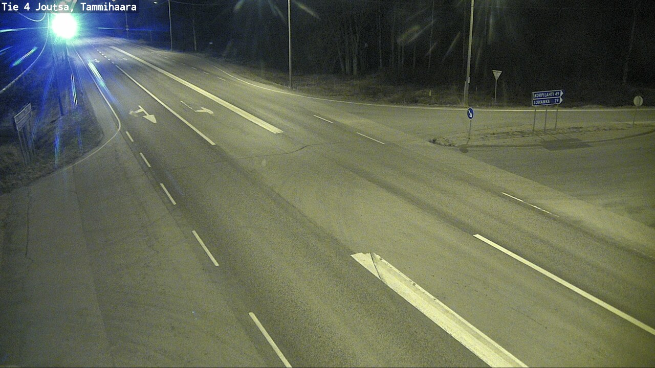 Weather Camera Image Road 4 Joutsa, Tammilahti, Joutsa, Keski-Suomi