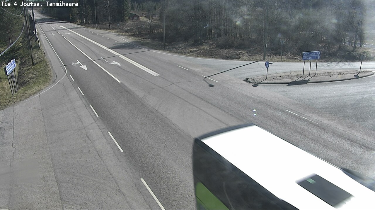 Weather Camera Image Väg 4 Joutsa, Tammilahti, Joutsa, Keski-Suomi
