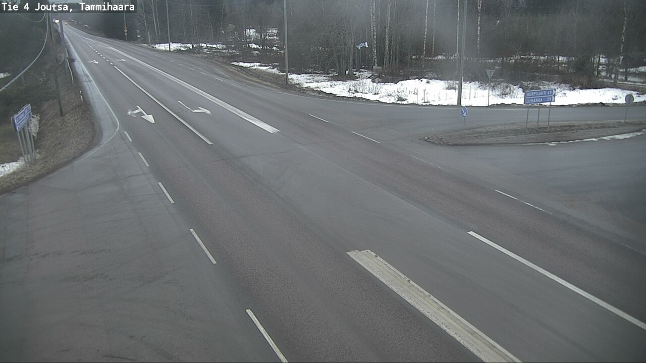 Weather Camera Image Road 4 Joutsa, Tammilahti, Joutsa, Keski-Suomi